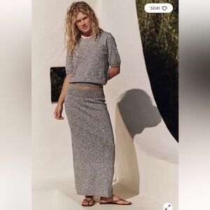 NWT Free people Isabella Sweater Skit Set